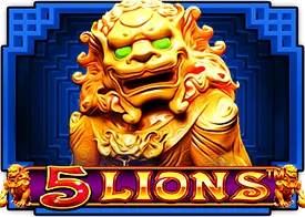 แจกเครดิตฟรีล่าสุด 5 Lions ทดลองเล่นฟรี